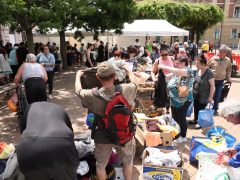 Szeged, Ételt az Életért Alapítváy, ételosztás, Anna-kút, rászorulók