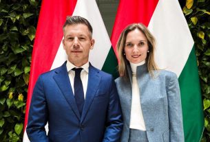 Sümeghy Claudia. Magyar Péter. Kabinet. Kormányváltás. Fotó: Magyar Péter hivatalos FB