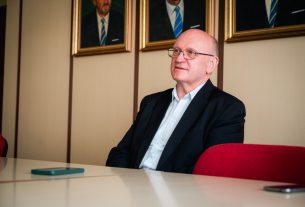 Prof. Dr. Bíró István, az SZTE Mérnöki Kar egyetemi tanára és korábbi dékánja. Fotó: Kovács-Jerney Ádám