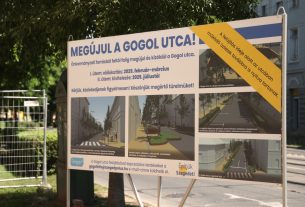 Szeged, befejeződik, Gogol utca, felújítás, Nagy Sándor