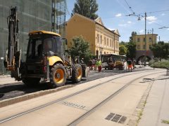 Szeged, Indóház tér, felújítás, forgalom, közlekedés