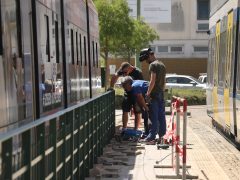 Szeged, Indóház tér, felújítás, forgalom, közlekedés