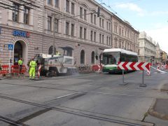 Szeged, Széchenyi tér, Híd utca, felújítás