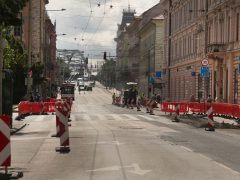 Szeged, Széchenyi tér, Híd utca, felújítás