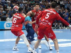 Szeged, OTP Bank Pick Szeged, ONE Veszprém, K&H Férfi kézilabda Liga, kézilabda, sport, döntő, Pick Aréna