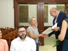 Szeged, fogyatékosügyi támogatások, átadás, városháza
