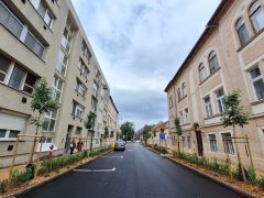 Szeged, rossz időjárás, elhalasztották, Gogol utca, átadás