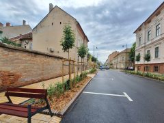 Szeged, rossz időjárás, elhalasztották, Gogol utca, átadás