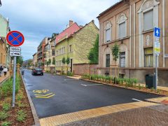 Szeged, rossz időjárás, elhalasztották, Gogol utca, átadás