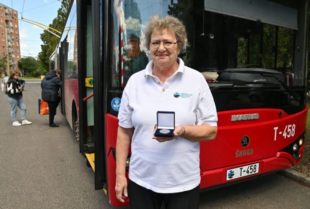 Konkoly Ferencné Erika szegedi trolibuszvezető