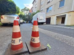 Szeged, meghalt, férfi, Tápai utca, helyszínelés, rendőrök