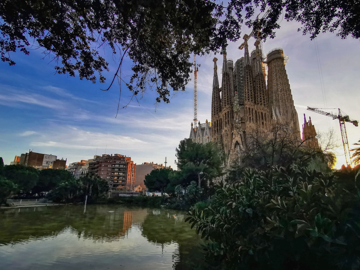 Sagrada Familia-bazilika. Barcelona.