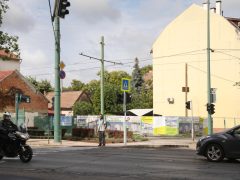 Szeged, társasház, épít, építkezés, beruházás, ingatlan, lakás, József Attila sgt., bontás