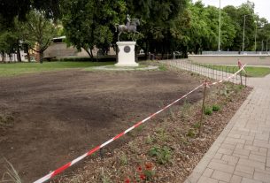 Szeged, zöldterület, szépül, park, zöldítés, Móra Ferenc Múzeum, Móra park