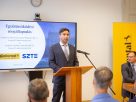 Horváth Sándor, a ContiTech Rubber Industrial Kft. ügyvezetője. Fotó: Kovács-Jerney Ádám