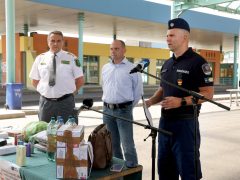Röszke, NAV, Rendőrfőkapitányság, Kormányhivatal, sajtótájékoztató, Röszkei Határátkelő, határátkelő