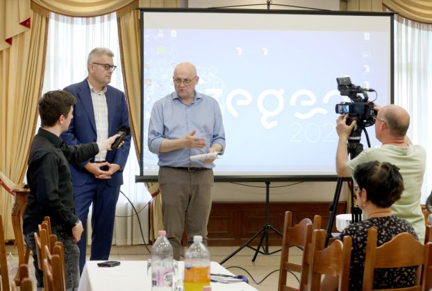 Szeged, STiDS projekt, sajtótájékoztató