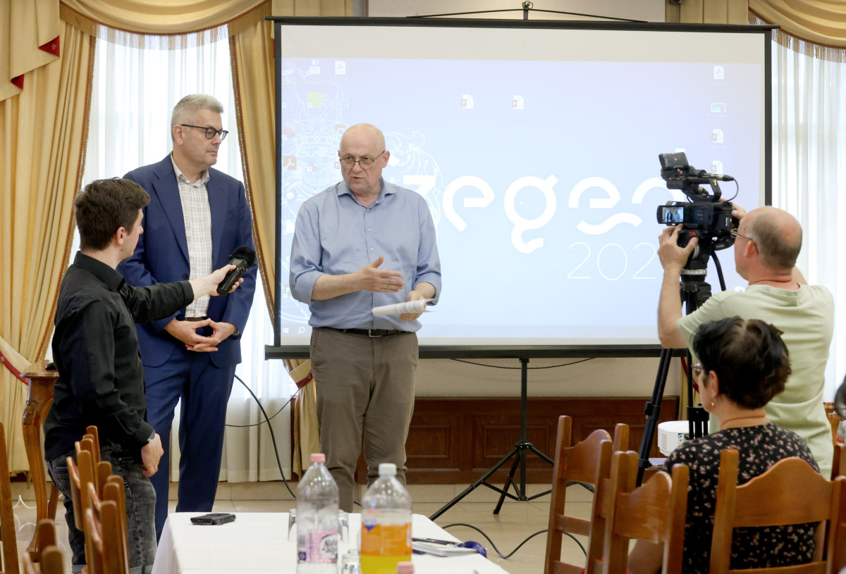 Szeged, STiDS projekt, sajtótájékoztató