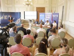 Szeged, FISU, Egyetemi Kajak-Kenu Világbajnokság, sport, egyetem, sajtótájékoztató, Mocsai Lajos, Schmidt Gábor
