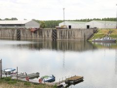 Szeged, uszályok, medencés kikötő, téli kikötő, vasút, Tisza, folyó, hajó forgalom, BYD, beruházás