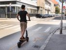 Szeged, rolleres, roller, elektromos roller, közlekedés, Feketesas utca