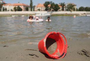 Szeged, hőségriadó, nyár, kánikula, meleg, hőség, napsütés, időjárás, fürdőzés, napozás, strand, szabadstrand, Lapos, Tisza, vízimentő