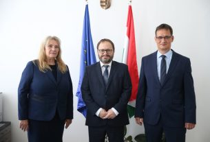 Tamásné Czinege Csilla lesz a NAV új elnöke. Fotó: Nemzeti Adó- és Vámhivatal hivatalos FB