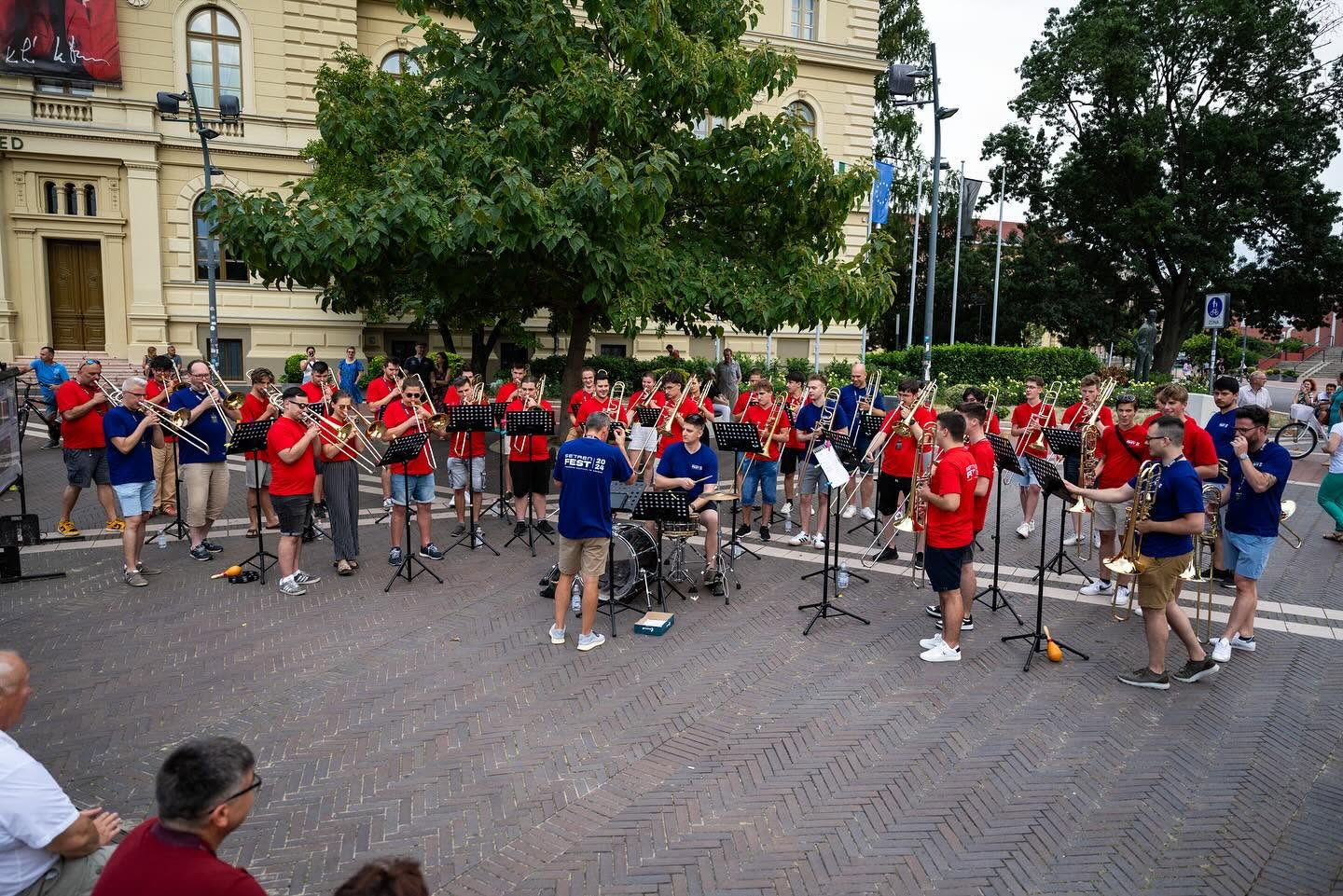 Szeged Trombone Ensemble. Harsona. Harsona fesztivál. Fotó: Szeged Trombone Ensemblehivatalos FB