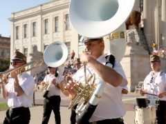 Szeged, Katonazenekari Fesztivál, katonazenekar, katona, zenekar, honvédség, koncert, Móra park