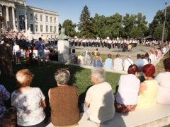 Szeged, Katonazenekari Fesztivál, katonazenekar, katona, zenekar, honvédség, koncert, Móra park