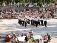 Szeged, Katonazenekari Fesztivál, katonazenekar, katona, zenekar, honvédség, koncert, Móra park