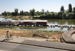 Szeged, aszály, alacsony vízállás, Tisza, nyár, meleg, időjárás, július