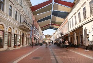 Szeged, nyár, augusztus, meleg, kánikula, időjárás, Kárász utca