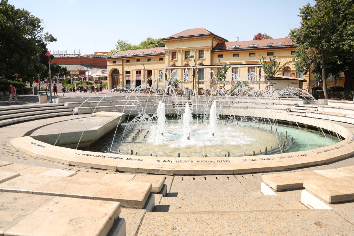 Szeged, nyár, augusztus, meleg, kánikula, időjárás