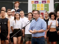Szeged, Szegedi Szabadtéri Játékok, színház, Wicked, musical, sajtótájékoztató, Dóm tér, Barnák László