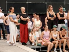 Szeged, Szegedi Szabadtéri Játékok, színház, Wicked, musical, sajtótájékoztató, Dóm tér