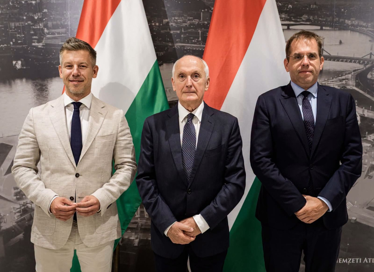 Baka András. Köztársasági elnök. Fotó: Magyar Péter hivatalos FB