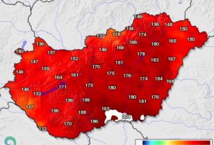 Kiakadt a vízhiánytérkép Szegednél