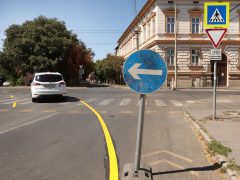 Szeged, burkolatjavítás, Szilléri sugárút, forgalomkorlátozás
