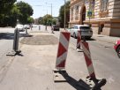 Szeged, burkolatjavítás, Szilléri sugárút, forgalomkorlátozás