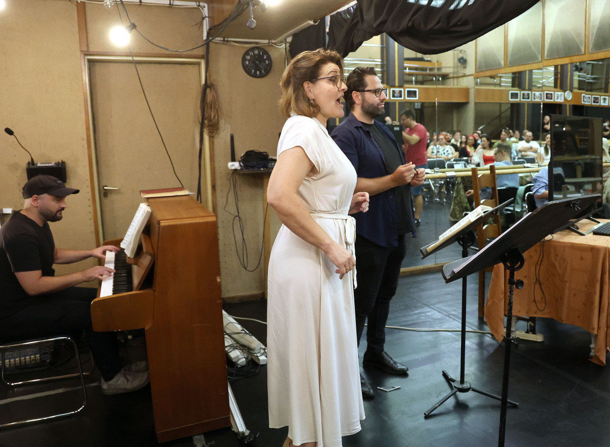 Szeged, La Traviata, opera, színház, olvasópróba, Szegedi Nemzeti Színház