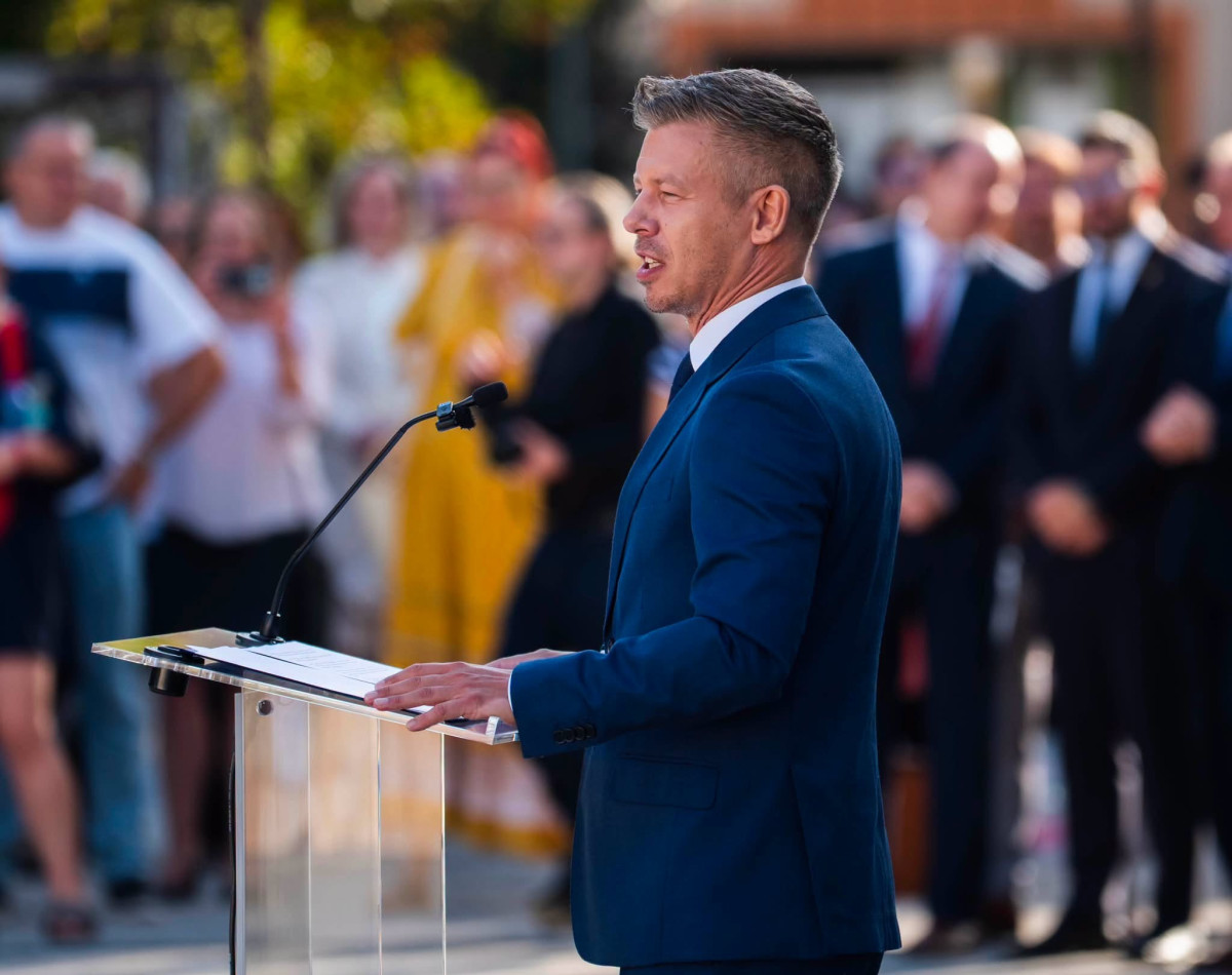Magyar Péter. Tanévkezdés. 2026/2027-es tanév. Fotó: Magyar Péter hivatalos FB