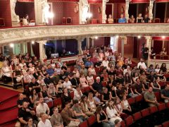 Szeged, Szegedi Nemzeti Színház, színház, évadnyitó, társulati ülés, Barnák László