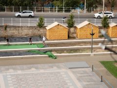 Szeged, Gin és Rum Gasztro Fesztivál, sajtótájékoztató, Móra Ferenc Múzeum tetőterasz, Móra park