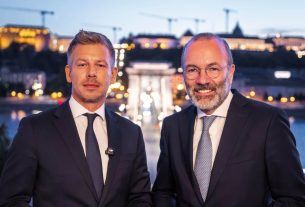 A Tisza örömmel csatlakozik az Európai Néppárthoz. Fotó: Magyar Péter hivatalos Facebook-oldala