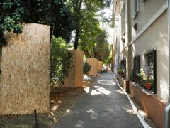 Szeged, Vízmű, vízvezeték rekonstrukció, unkálatok, Szent Ferenc utca