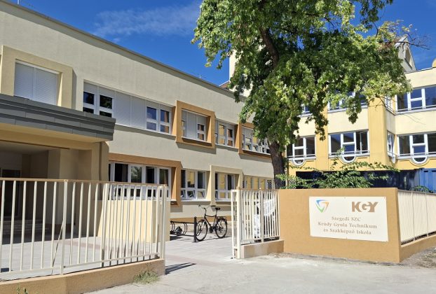 Szeged, felújítás, iskola, Krúdy Gyula iskola, oktatás