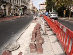 Szeged, elkészült, Széchenyi tér, Károlyi utca, felújítás, forgalom, közlekedés