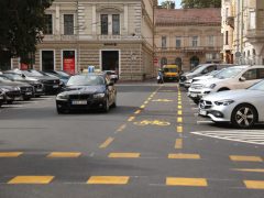 Szeged, elkészült, Széchenyi tér, Károlyi utca, felújítás, forgalom, közlekedés