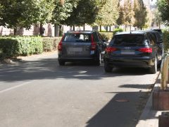 Szeged, parkolás, belváros, szabálytalan parkolás, büntetés, Rigó utca